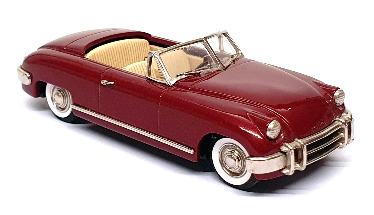 Brooklin Models 1/43 Scale BRK101 - 1952 Muntz Jet Top Down - Met. Maroon