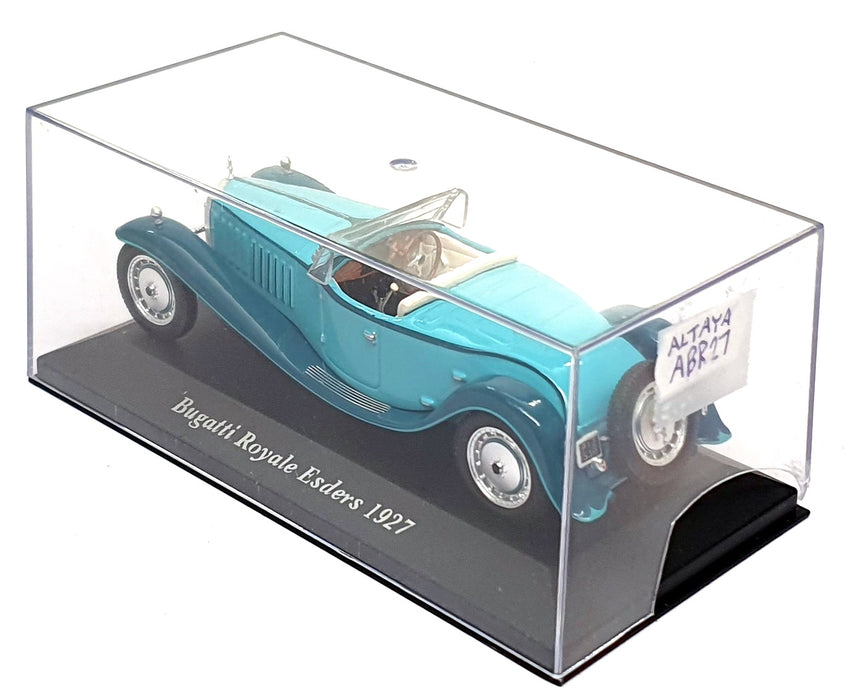 Altaya 1 43 Scale Diecast ABR27 1927 Bugatti Royale Esders Blue R altaya-1-43-scale-diecast-abr27-1927-bugatti-royale-esders-blue-r