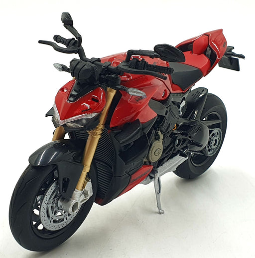 NewRay 1/12 Scale 58273 - Ducati Supernaked V4S Motorbike - Red
