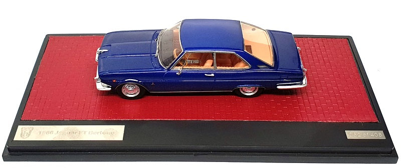 Matrix 1/43 Scale MX41001-161 - 1966 Jaguar FT Baritone - Met. Blue