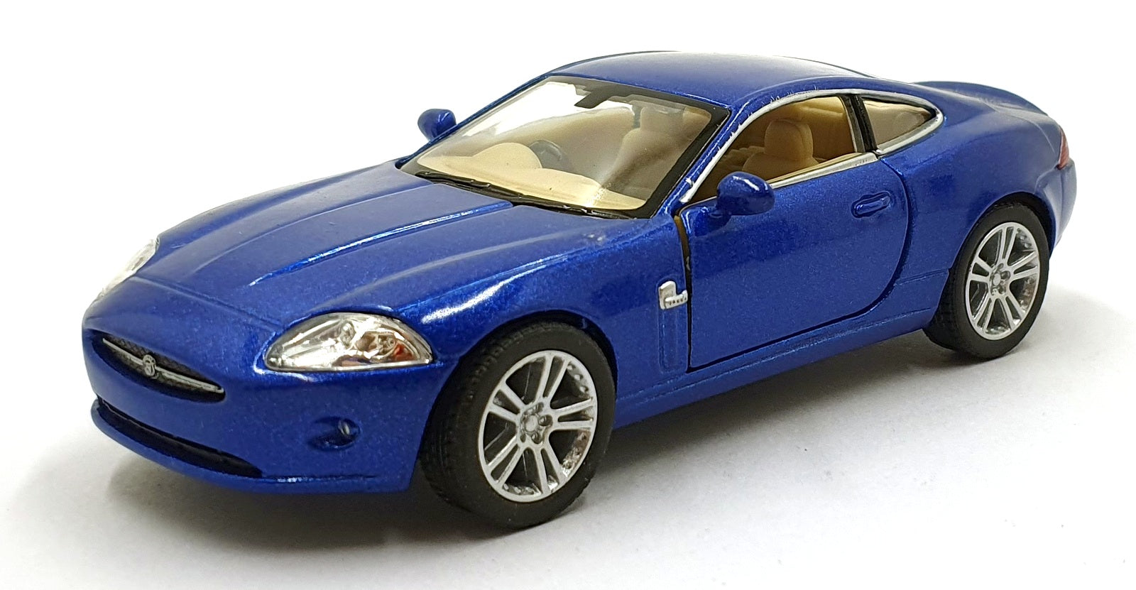 Kinsmart 1/38 Scale Pull Back & Go KT5321D - Jaguar XK Coupe - Blue