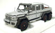 Autoart 1/18 Scale 76301 - Mercedes G63 AMG 6x6 Truck - Silver