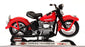 Maisto 1/18 Scale 39388 - 1948 Harley Davidson FL Panhead - Red