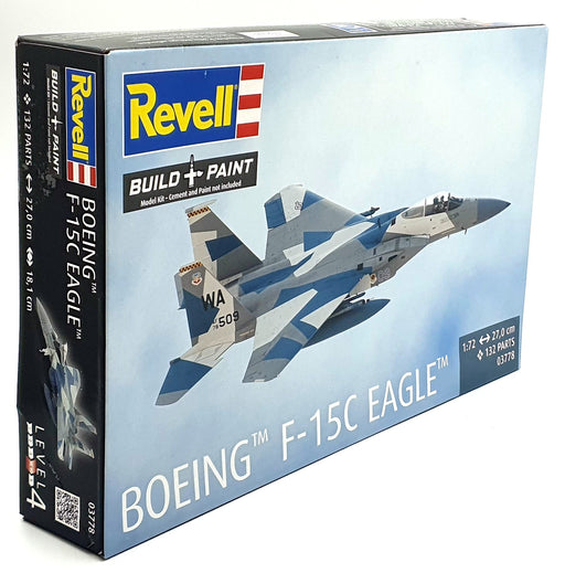 Revell 1/72 Scale Unbuilt Kit 03778 - Boeing F-15C Eagle Aircraft