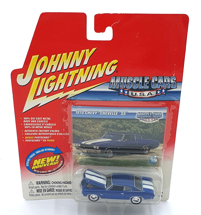 Johnny Lightning 1/64 Scale 205-03 - Muscle Cars USA 1970 Chevrolet Chevelle SS