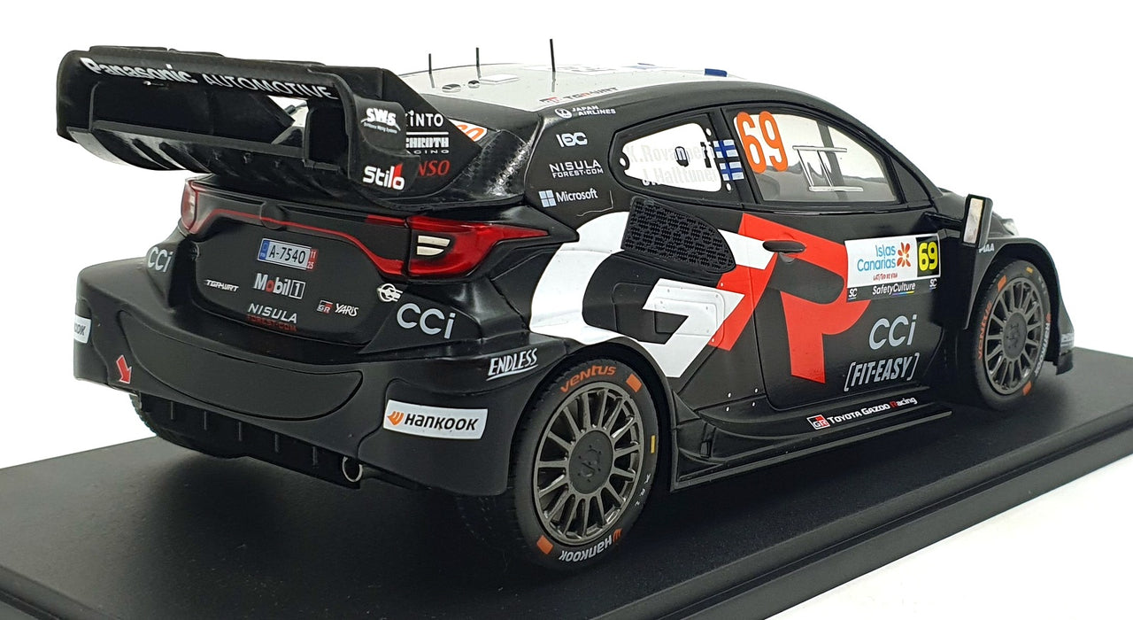 IXO 1/18 Scale 18RMC249A.22 - Toyota GR Yaris Rally1 #69 1st Canary Island 2025