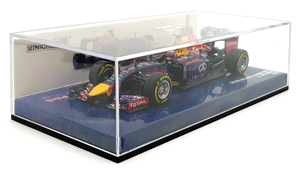 Minichamps 1/43 Scale 410 140003 Infiniti Red Bull Racing RB10 #3 2014 Ricciardo