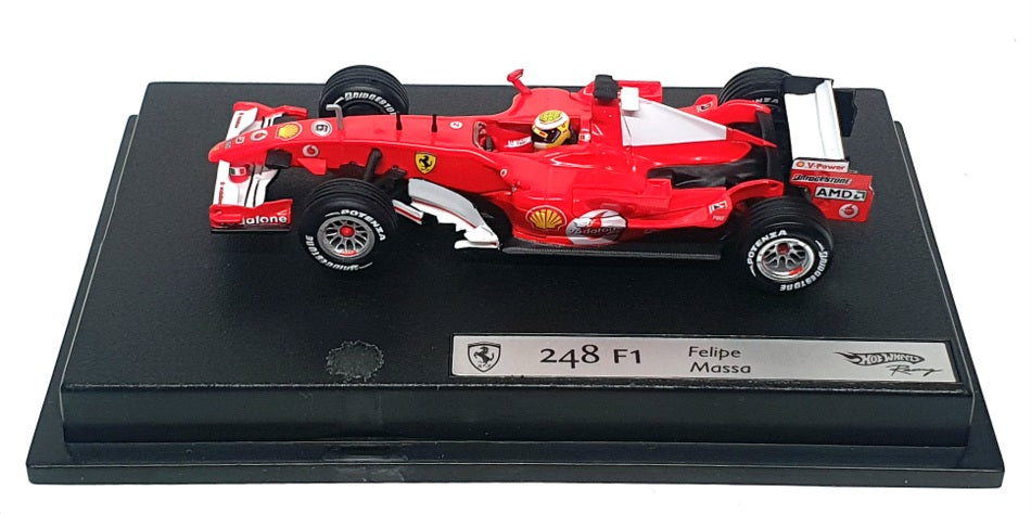 Hot Wheels 1/43 Scale J2968 - F1 Ferrari 248 Felipe Massa - Red