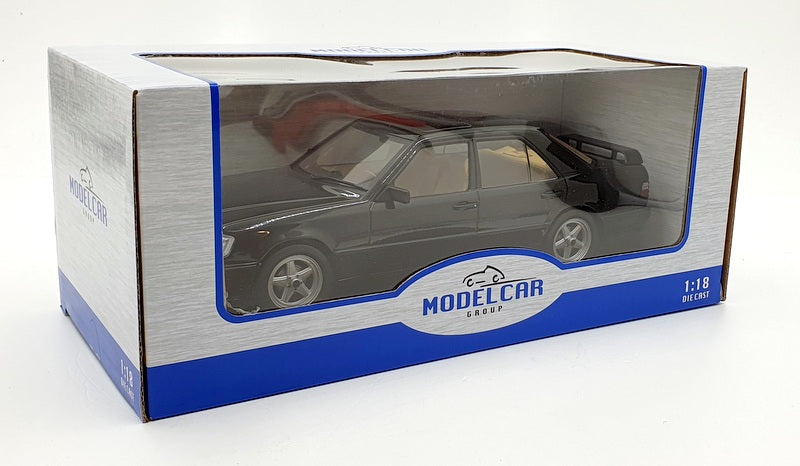 Model Car Group 1/18 Scale MCG18341 - Mercedes-Benz W124 Tuning - Black Metallic