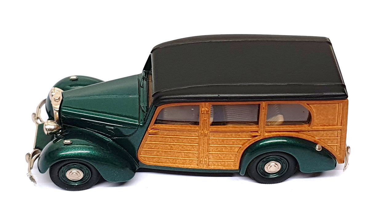 Lansdowne 1/43 Scale LDM21 - 1950 Lea Francis 4Dr. Woody Estate - Met. Green