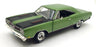 Ertl 1/18 Scale Diecast 14126F - 1969 Plymouth GTX 440 - Green/Black