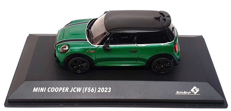 Solido 1/43 Scale S4315002 - 2023 Mini Cooper JCW (F56) - Green