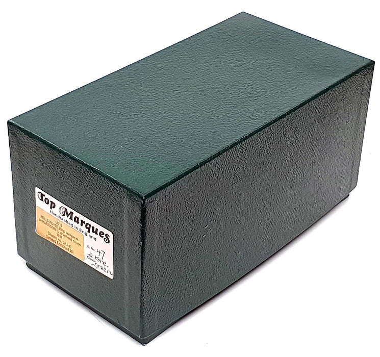 Top Marques 1/43 Scale GS13 - 1927 Rolls Royce 20hp ¾ DHC By Harrison 2T Green