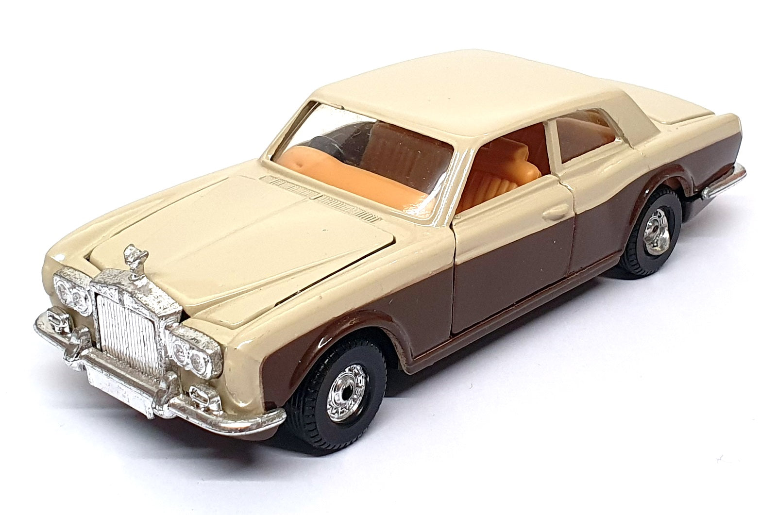 Corgi Appx 14cm Long Diecast 279 - Rolls Royce Corniche - Beige/Brown