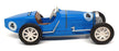 Matchbox 11cm Long Diecast Y11 - 1932 Bugatti Type 51 Race Car #4 - Blue