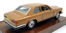 Burago 1/22 Scale Diecast 3003 - Rolls Royce Carmargue Gold with Wood Plinth