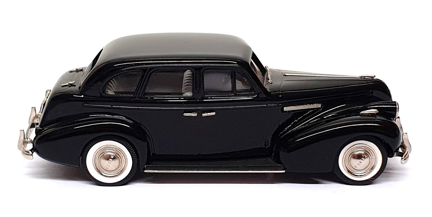 Brooklin 1/43 Scale BC007 - 1939 Buick Century 4Dr. Sedan M-61 - Black