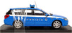 J Collection 1/43 Scale JC285 - 2003 Subaru Legacy Wagon Italy Police - Blue