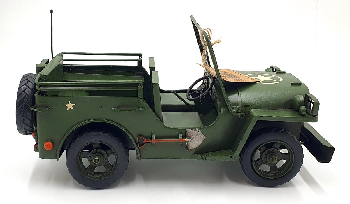 Lesser & Pavey Tin Plated 31cm Long LP49675 - Willy's Jeep Military