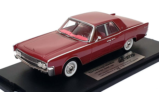 Goldvarg 1/43 Scale GC-088B - 1962 Lincoln Continental - Royal Red