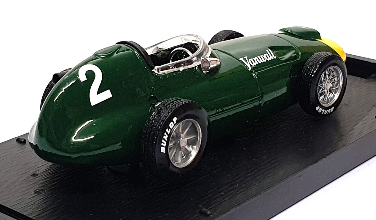Brumm 1/43 Scale 522 - F1 Vanwall 1st #2 Portogallo GP 1958 S. Moss - Green