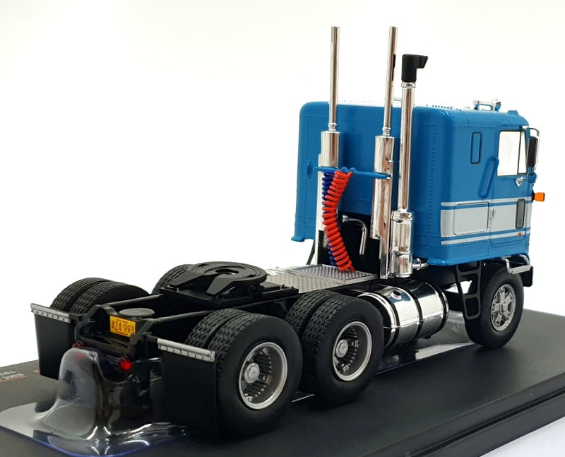 Ixo 1/43 Scale TR213.22 - 1970 GMC Astro 95 Truck - Blue/White