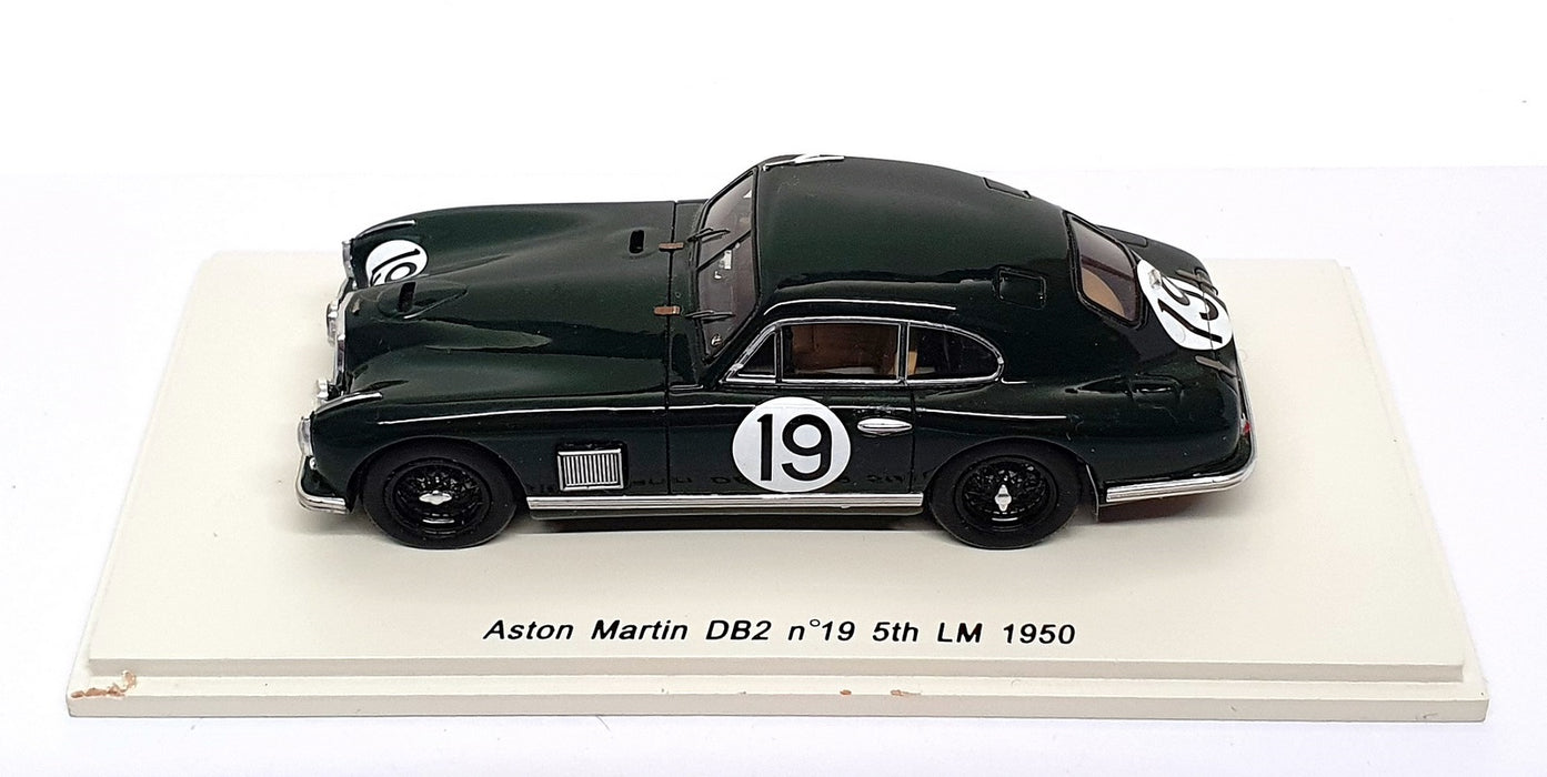 Spark Model 1/43 Scale S0587 - Aston Martin DB2 #19 5th Le Mans 1950 - Green