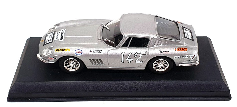 Best 1/43 Scale 9015 - Ferrari 275 GTB/4 #142 Tour de France 1969 - Silver