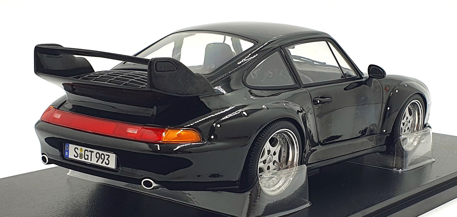 KK Scale 1/18 Scale KKDC181426S - 1996 Porsche 911 (993) GT2 - Black
