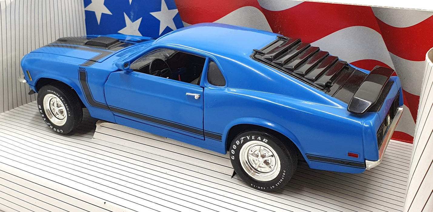 Ertl American Muscle 1/18 Scale 7325 - 1970 Boss Mustang with Shaker Hood