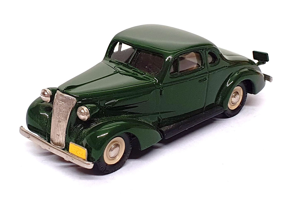 Brooklin Models 1/43 Scale Model BRK4 - 1937 Chevrolet Coupe - Green