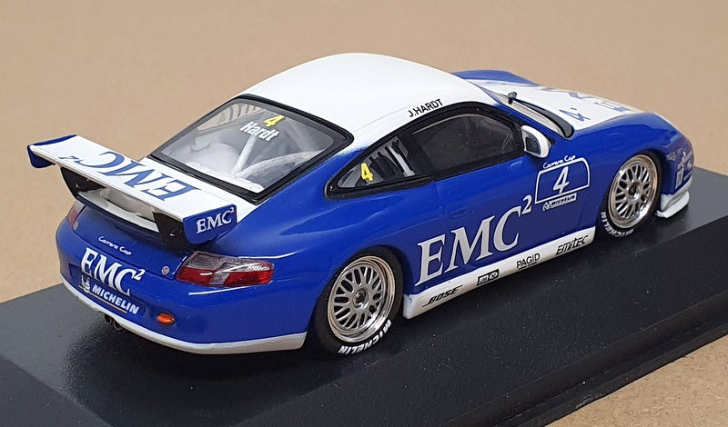 Minichamps 1/43 Scale 400 046204 - Porsche 911 GT3 #4 Carrera Cup 2004 - Hardt