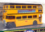 Corgi Appx 12cm Long Diecast 96980 - AEC Uttoxeter Bus - Yellow/Black