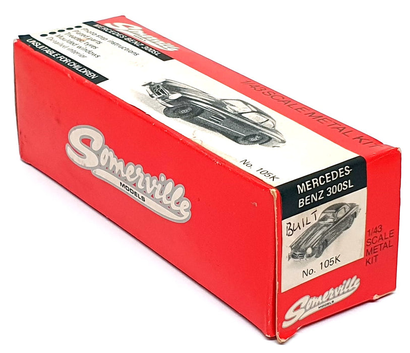 Somerville Models 1/43 Scale Built Kit 105K - Mercedes Benz 300SL - Red