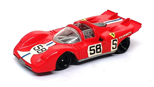 Super Champion Small Scale Diecast SC2 - Ferrari 512 S #58 Sebring - Red