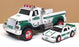 Hess Appx 30cm Long HES30 - Toy Truck & Race Car With Lights - White/Green