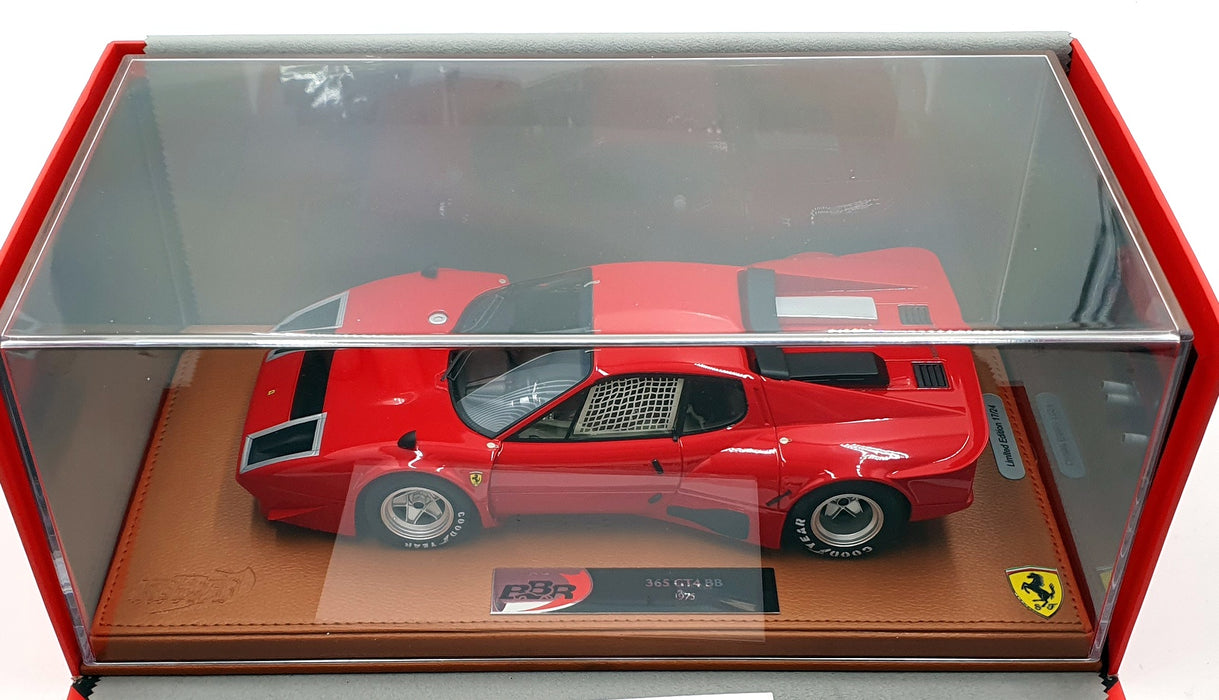 BBR 1/18 Scale Resin BBRC1813BV1 - Ferrari 365 GT4 BB 1975 - Red/Black