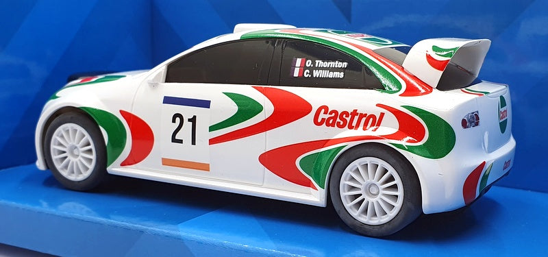 Scalextric 1/32 Scale Slot Car C4302 - Castrol Rally Car #21 - White