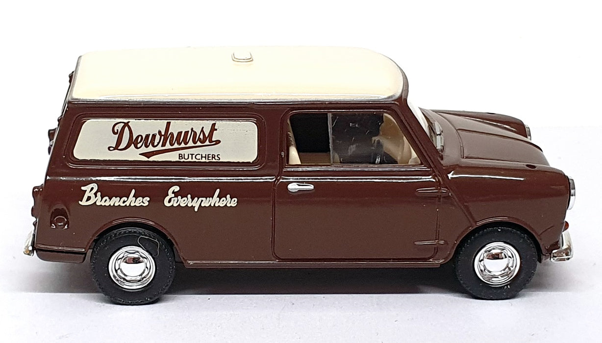 Vanguards 1/43 Scale VA14004 - Austin Seven Mini Van Dewhurst Butcher - Brown