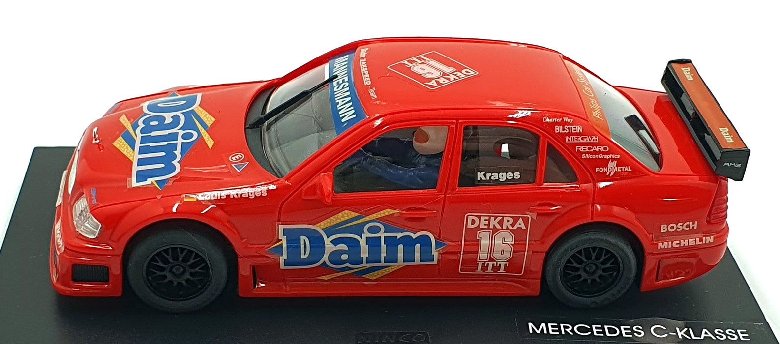 Ninco 1/32 Scale Slot Car 50139 - AMG Mercedes C-Klasse #16 "Daim"