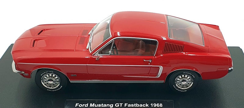 KK Scale 1/18 Scale KKDC181392 - 1968 Ford Mustang GT Fastback - Red