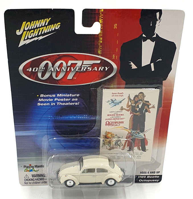 Johnny Lightning 1/64 Scale 261-04 - German Tourist's VW Beetle 007 Octopussy