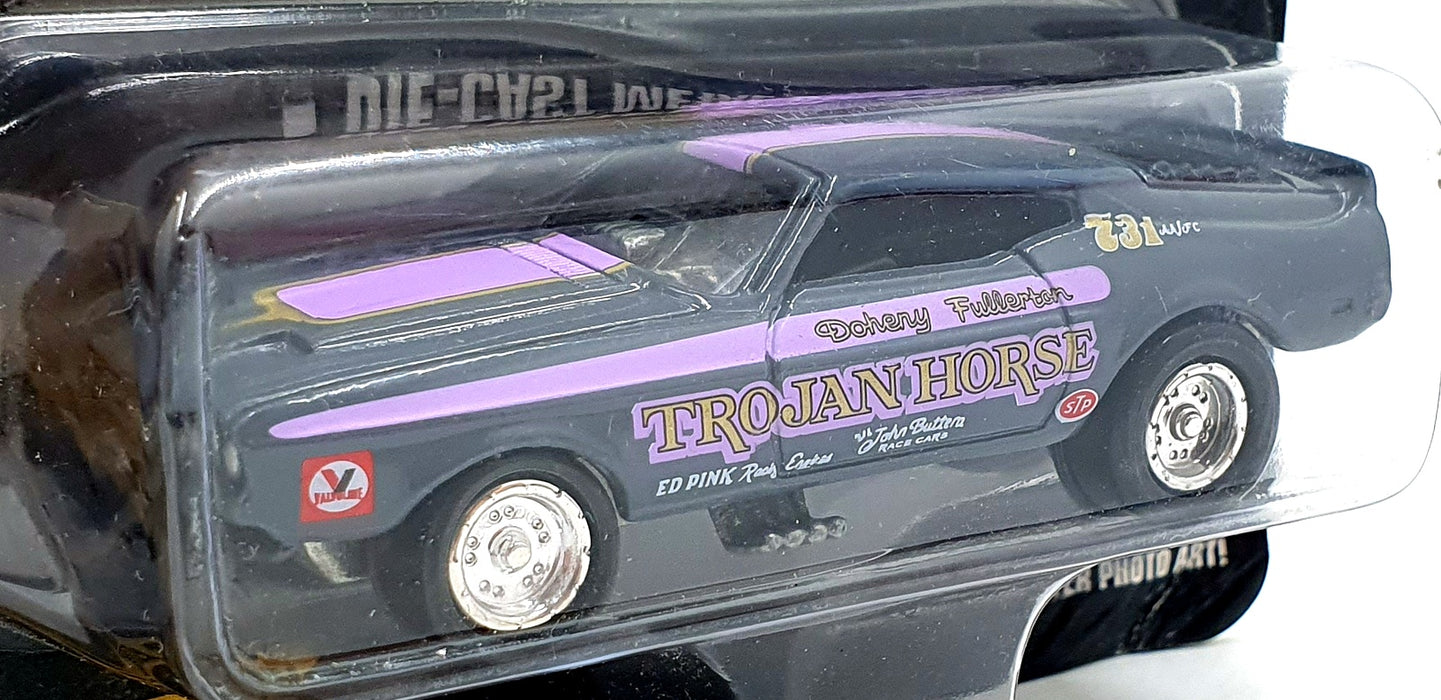 Johnny Lightning 1/64 Scale 323-02 "Trojan Horse" - Grey/Purple