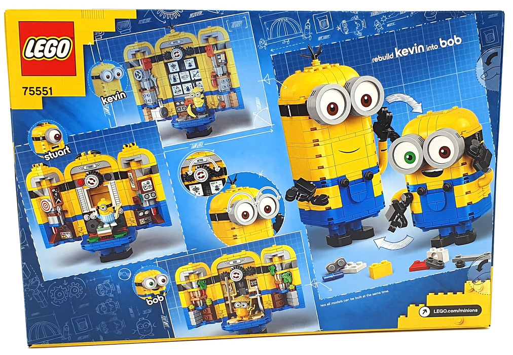 Lego 75551 876 pcs - Illumination presents Minions The Rise of Gru Unopened