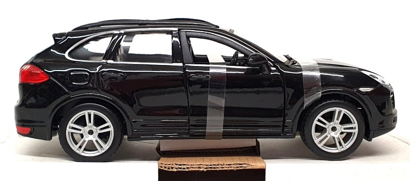 Burago 1/24 Scale Diecast 18-21056 - Porsche Cayenne Turbo - Black