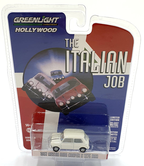 Greenlight 1/64 Scale 44880-C 1967 Austin Mini Cooper S 1275 MKI The Italian Job
