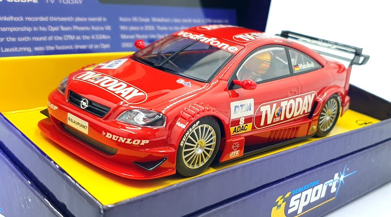 Scalextric 1/32 Scale Slot Car C2475A - Opel Astra V8 Coupe #8 - Red