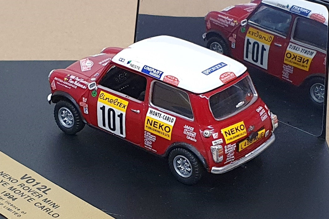 Vitesse 1/43 Scale V012L - Neko Rover Mini #101 Monte Carlo Rally 1994