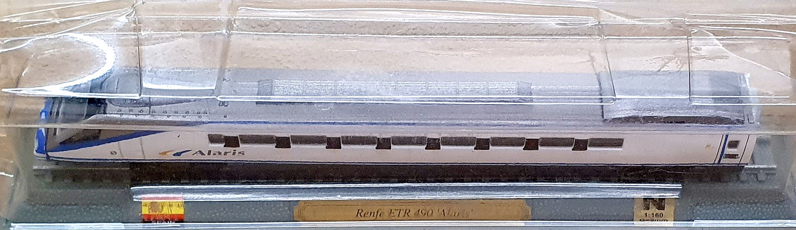 Del Prado 1/160 Scale LOC032 - Renfe Class ETR 490 Alaris Static Model