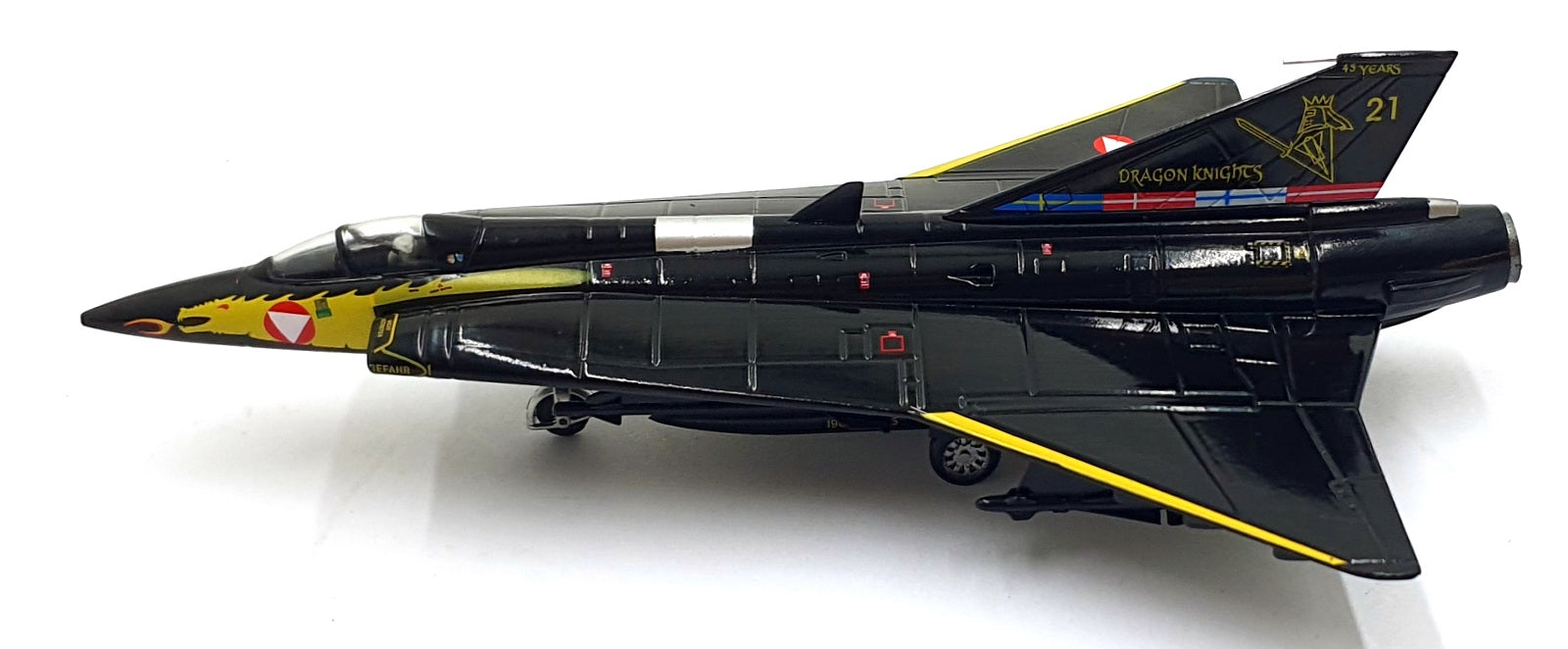 Aviation 72 1/72 Scale AV72-41-010 Saab Draken Austrian AF Dragon Knights 2005